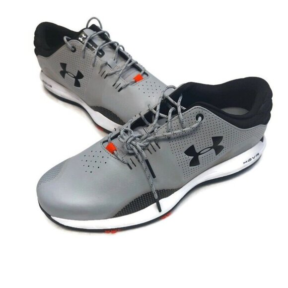 Under Armour Hovr Matchplay Golf Shoes Gray Black 3023329-103 Mens Size 9 - Picture 4 of 8